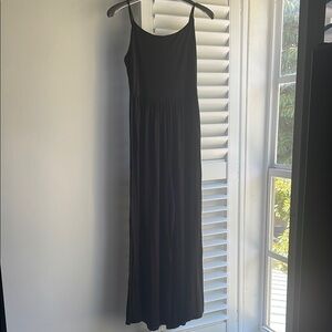 Black Jumpsuit with Scoop Neck for Cocktail